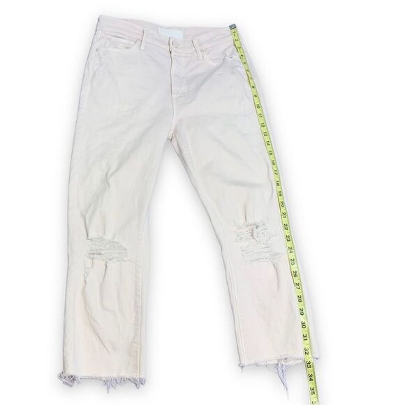 Mother Superior Denim High Waisted Rascal Ankle Soft Pink/blush Women’s Size 27 - Picture 14 of 15